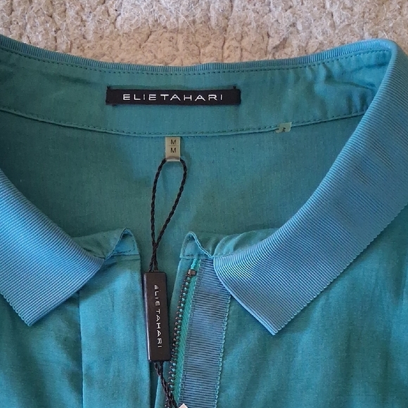 New Elie Tahari Turquoise Blazer - Picture 2 of 8